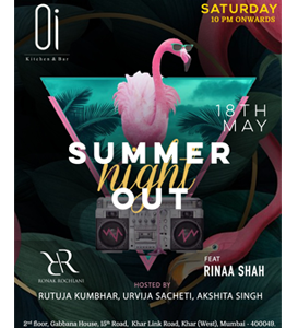 Rinaa Shah | Gigs